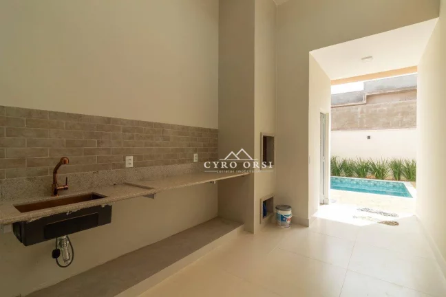Imagem Casa com 3 dormitórios à venda, 130 m² por R$ 890.000 - Condomínio Recanto Piracicamirim - Piracicaba/SP
