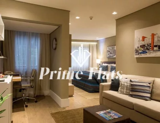Imagem Flat disponível para venda no Hotel Transamérica Berrini, com 34m², 1 dormitório e 1 vaga de garagem