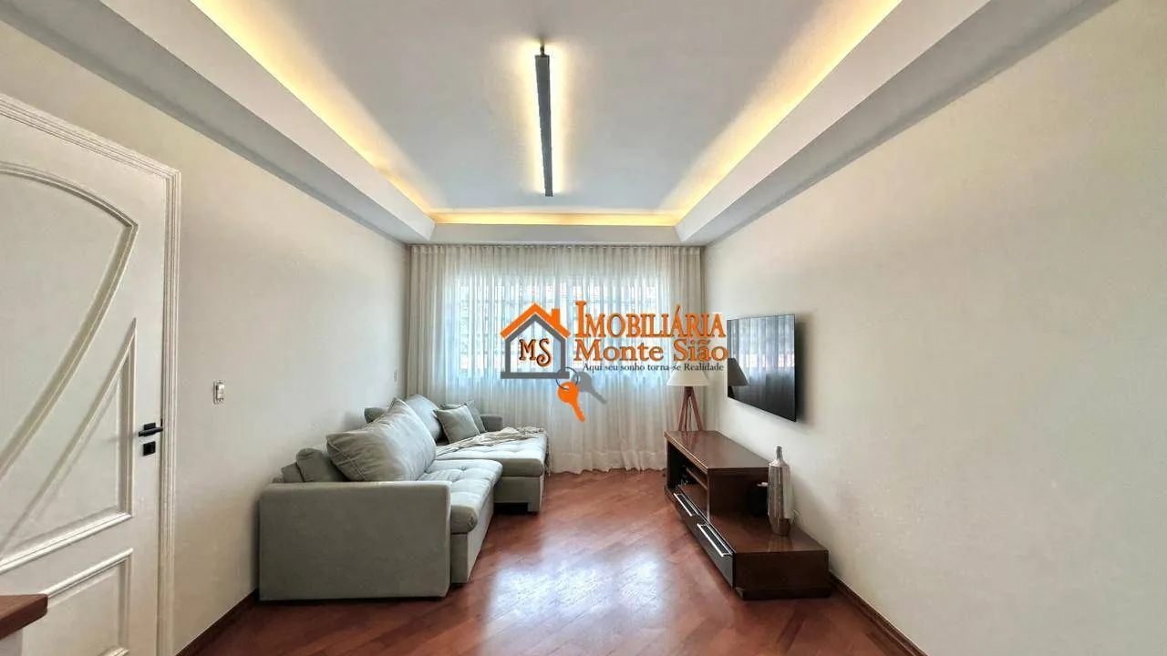 Imagem Sobrado com 3 dormitórios à venda, 187 m² por R$ 990.000,00 - Jardim Maia - Guarulhos/SP