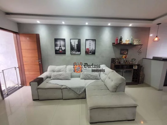 Imagem Sobrado com 2 suítes à venda, 100 m² por R$ 530.000 - Praia das Palmeiras - Caraguatatuba/SP
