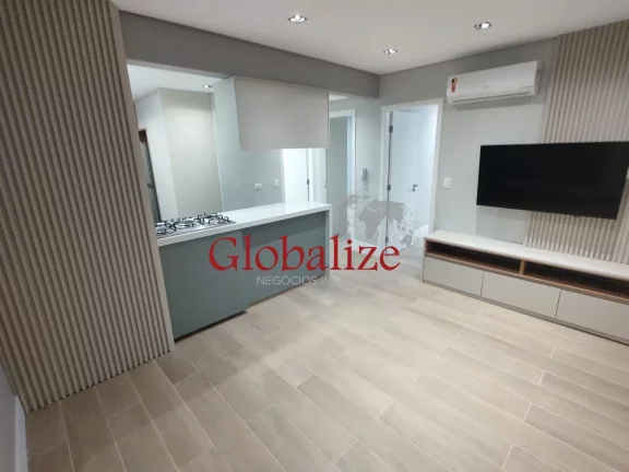 Imagem LINDO apartamento de 2 dormitórios todo reformado e planejado PORTEIRA FECHADA no bairro do Boqueirão em Santos (SP) por R$.700.000,00 com vista l