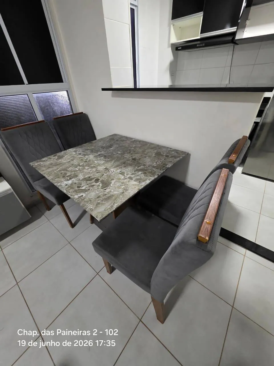 Imagem Apartamento mobiliado 2 Quartos Condomínio MRV Chapada das Paineras