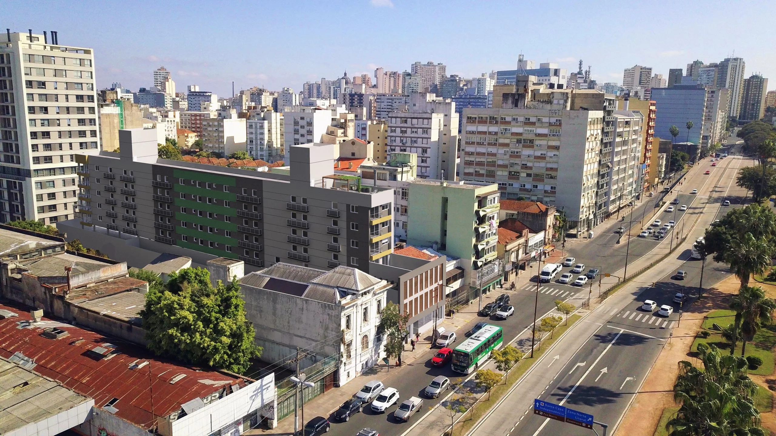 Imagem Apartamento à venda em Porto Alegre, Farroupilha, com 2 quartos, 65.51m2