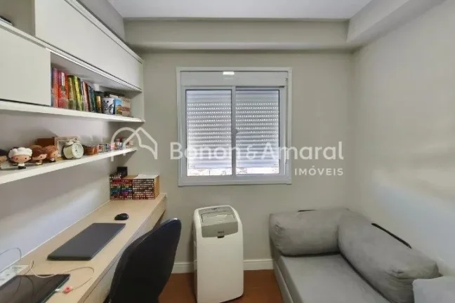 Imagem No bairro Vila Satúrnia, este apartamento de 57m² se destaca pela praticidade e pelo bom aproveita...