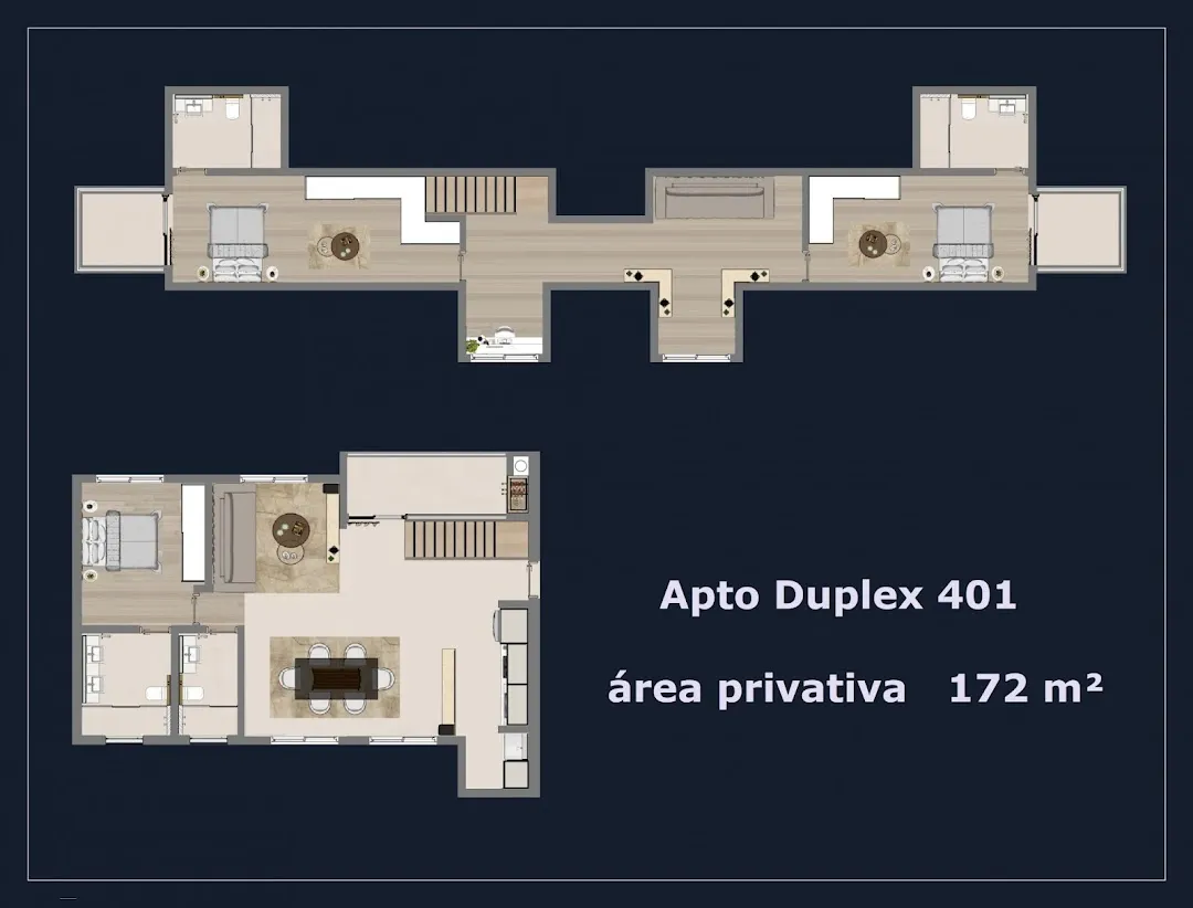 Imagem Cobertura Duplex em Coqueiros | 140m² Privativos | Pronta para Morar