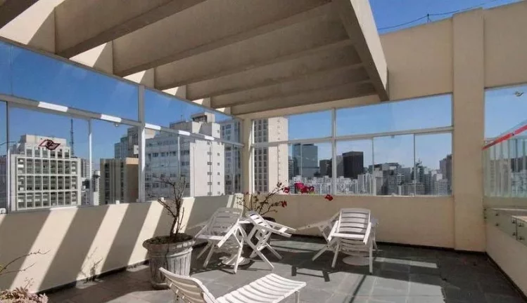 Imagem Flat disponível para venda no Residence Plaza Concorde, com 42m², 1 dormitório e 1 vaga