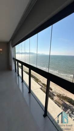 Imagem Apartamento Frente Mar, Semi mobiliado, 04 suítes, 04 vagas, Meia Praia em Itapema - SC