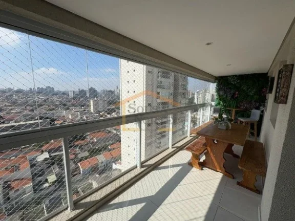 Imagem Apartamento de 87 m², com 3 dormitórios, sendo 1 suite,1 banheiro social, andar alto, recém-entre...