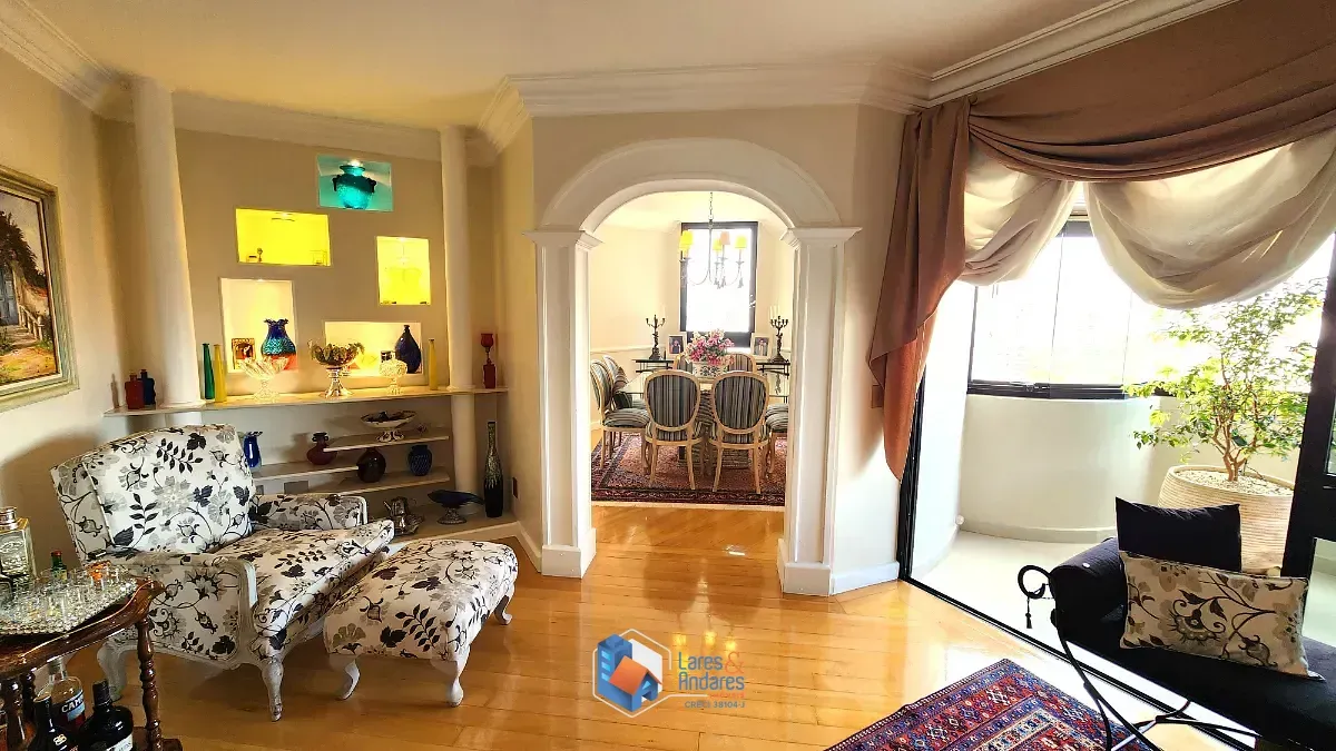Imagem Apartamento para venda em Moema com 4 quartos, sendo 4 suítes, 198m²