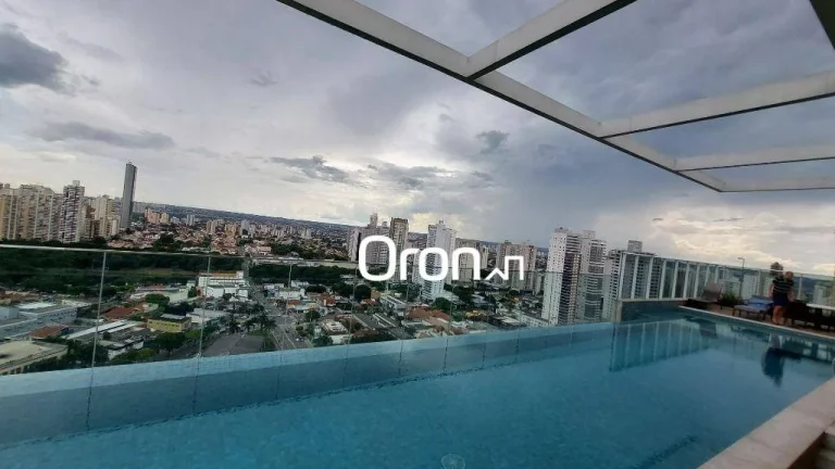 Imagem Flat mobiliado com 1 dormitório à venda, 34 m² por R$ 510.000 - Setor Bueno - Goiânia/GO