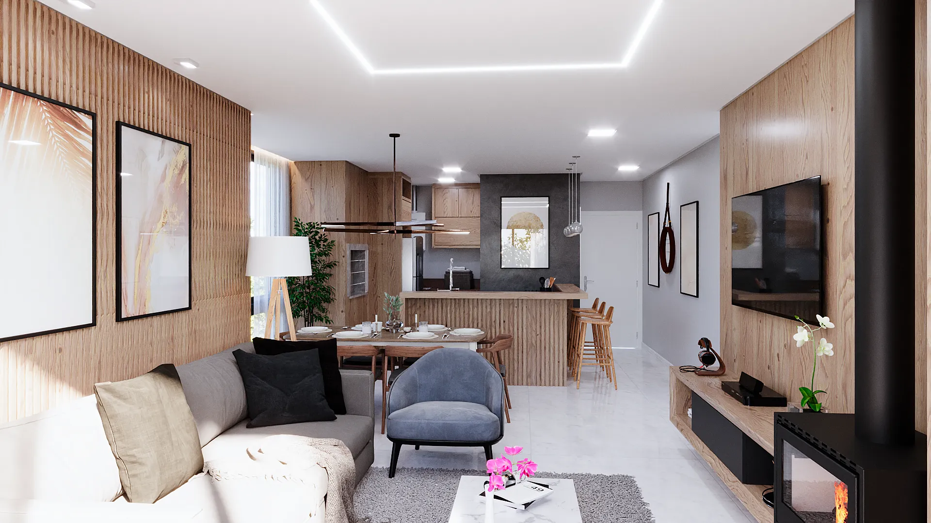 Imagem Apartamento à venda em Gramado, Centro, com 2 quartos, 94.05m2