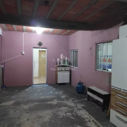 Imagem São 3 Casas e 1 Salão Comercial 92m² pé direito 5 mts com Banheiro, próximo da Avenida no Jardim Zaíra, Mauá-SP