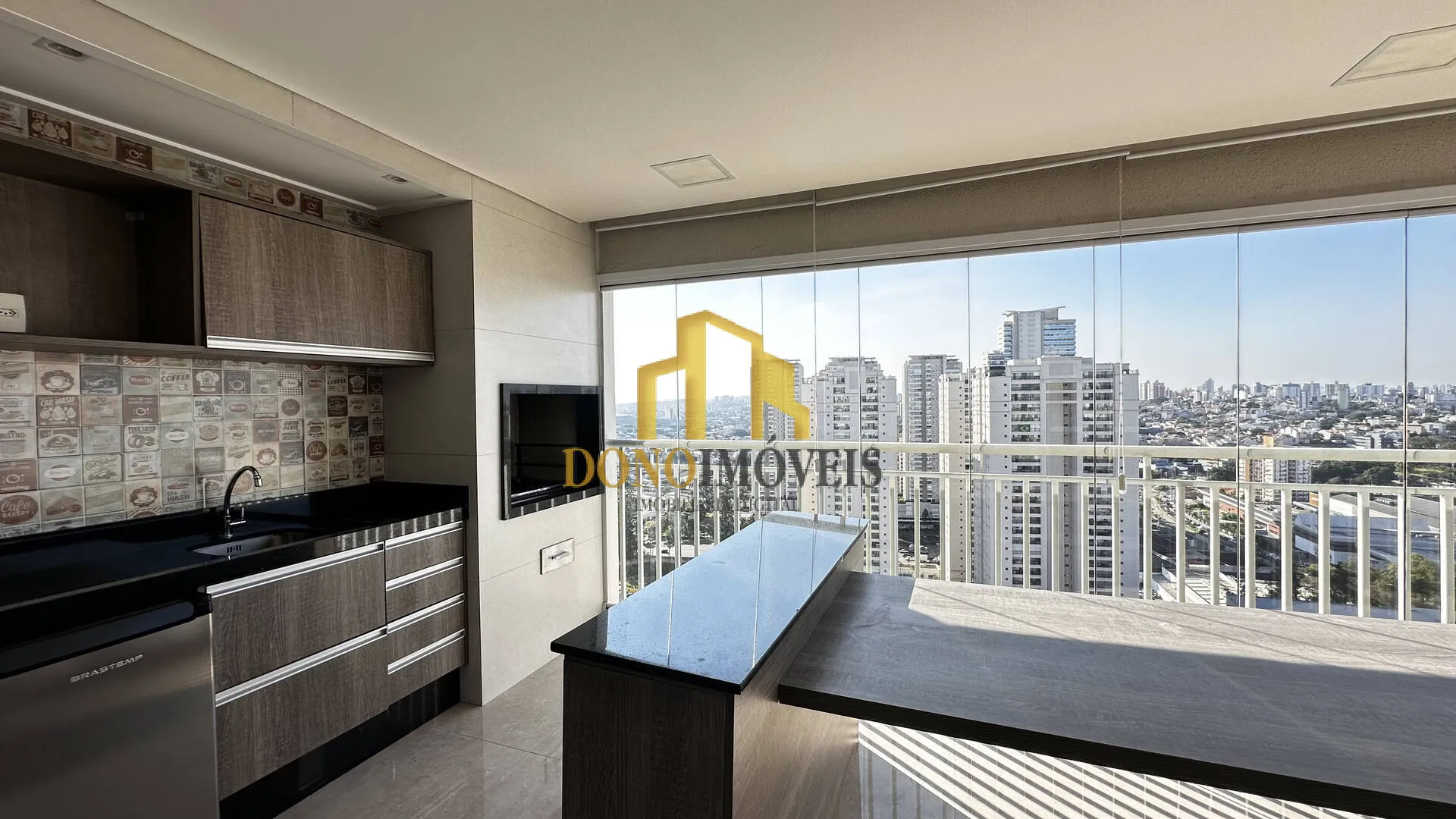 Imagem Locação apto 155 m² 3 suítes vista livre mobiliado Domo Life Centro- SBC