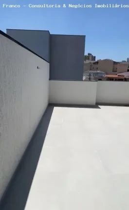 Imagem Cobertura Duplex para Venda em Santo André, Parque das Nações, 2 dormitórios, 1 suíte, 2 banheiros, 1 vaga