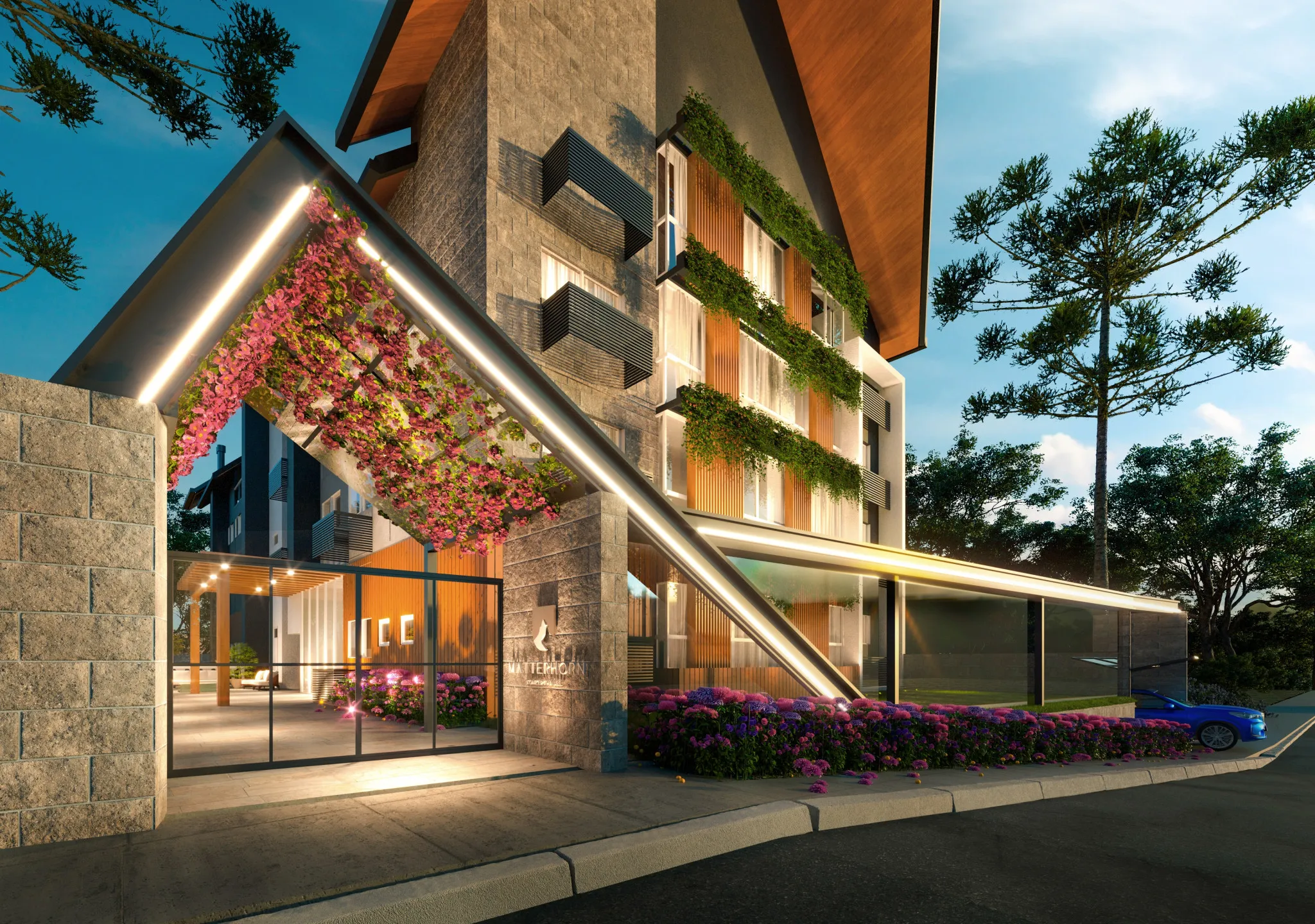 Imagem Apartamento à venda em Gramado, Floresta, com 2 quartos, 74.09m2
