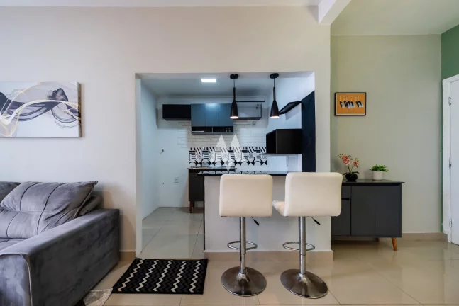 Imagem Apartamento 02 dormitórios locação - Embaré -Santos/Sp