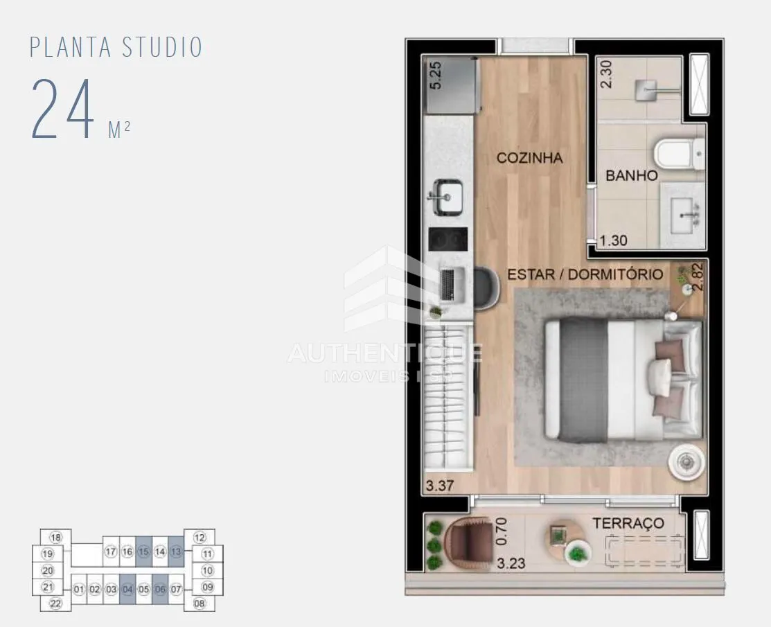 Imagem ALLE STUDIOS CAMPO BELO - Apartamento à venda no bairro Campo Belo - São Paulo/SP, Zona Sul