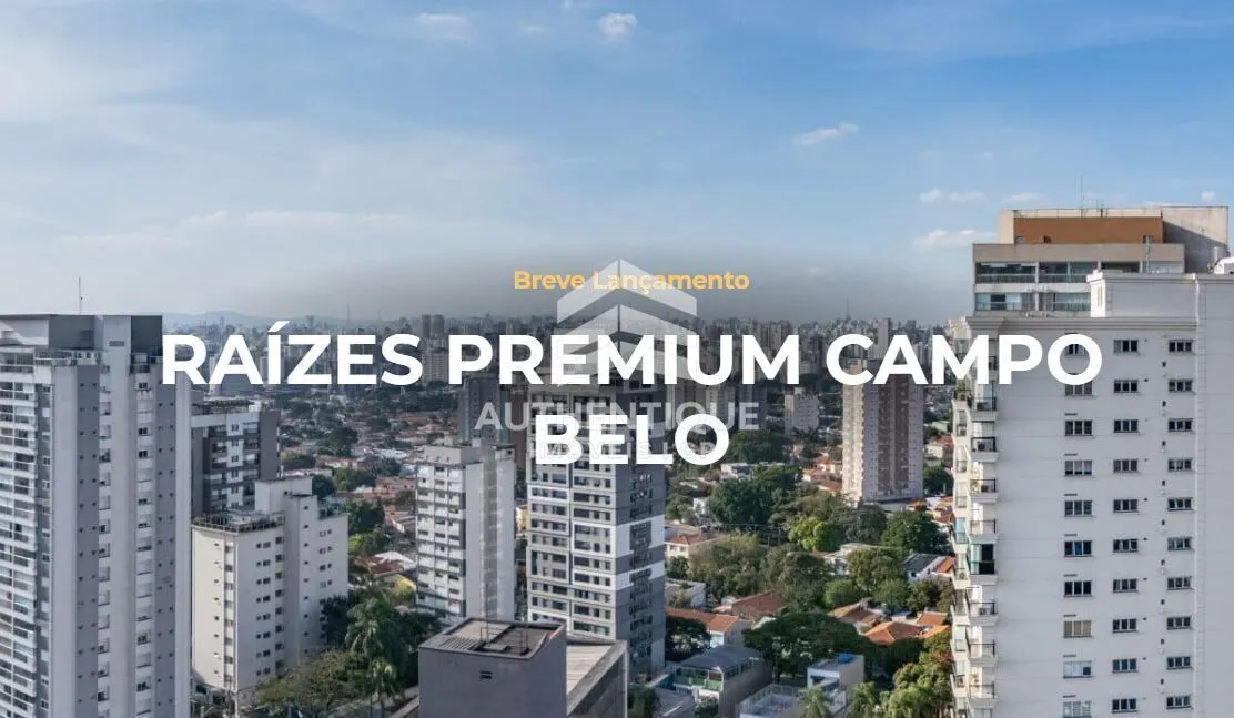 Imagem RAÍZES PREMIUM CAMPO BELO - Apartamento à venda no bairro Campo Belo - São Paulo/SP, Zona Sul