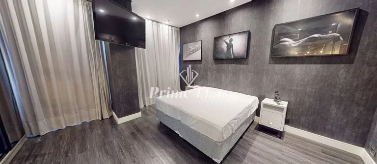 Imagem Flat disponível para locação no Wyndham Garden Convention Nortel, com 36m², 1 dormitório e 1 vaga