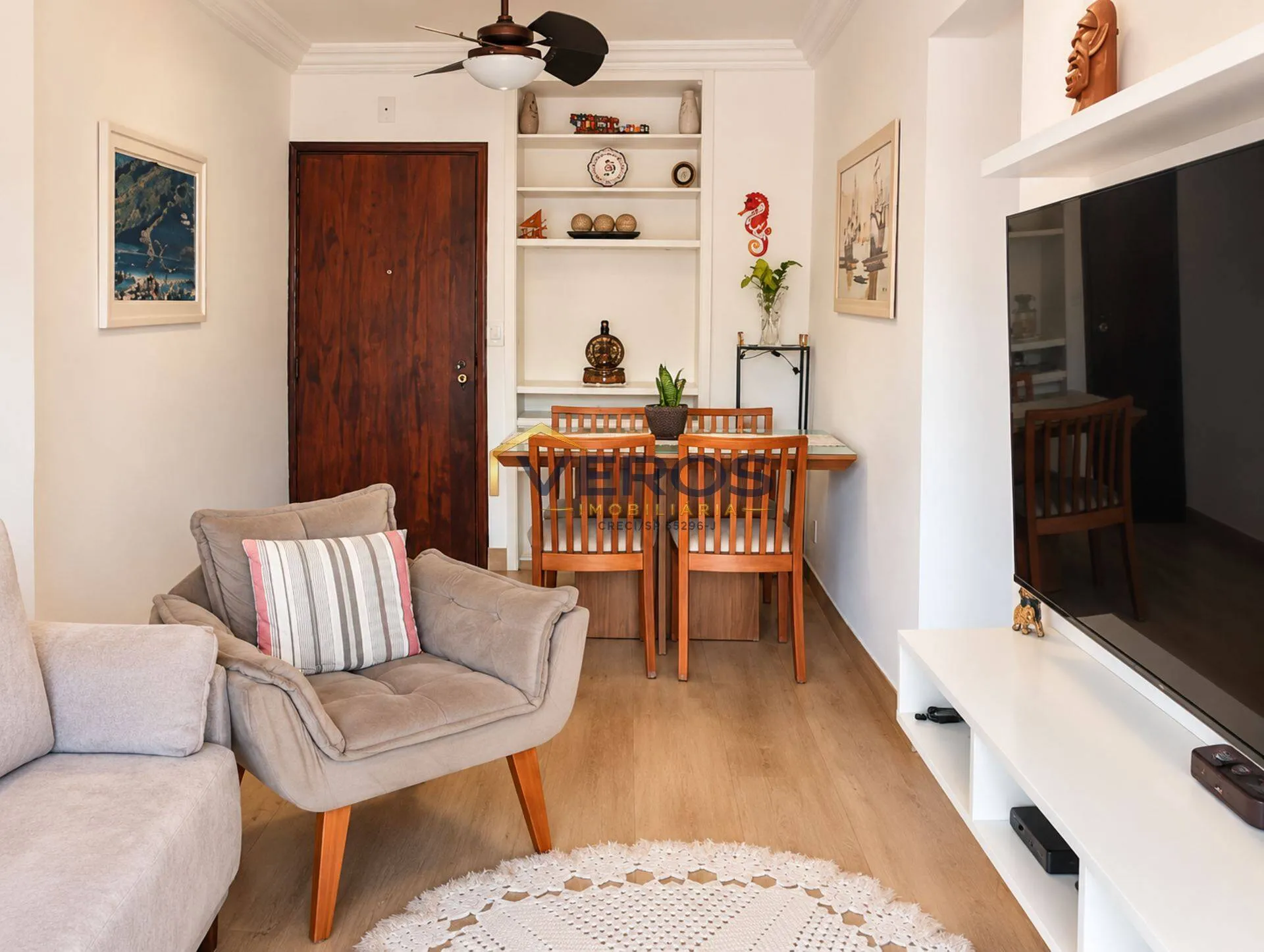 Foto do imóvel Apartamento a venda com 02 quartos, sendo 01 suíte na Martim de Sá Caragua