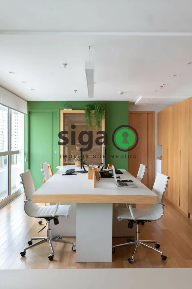 Imagem Sala Comercial 99m² no Obelisco Tower | Alto Padrão e Pronta para Uso no Campo Belo.
