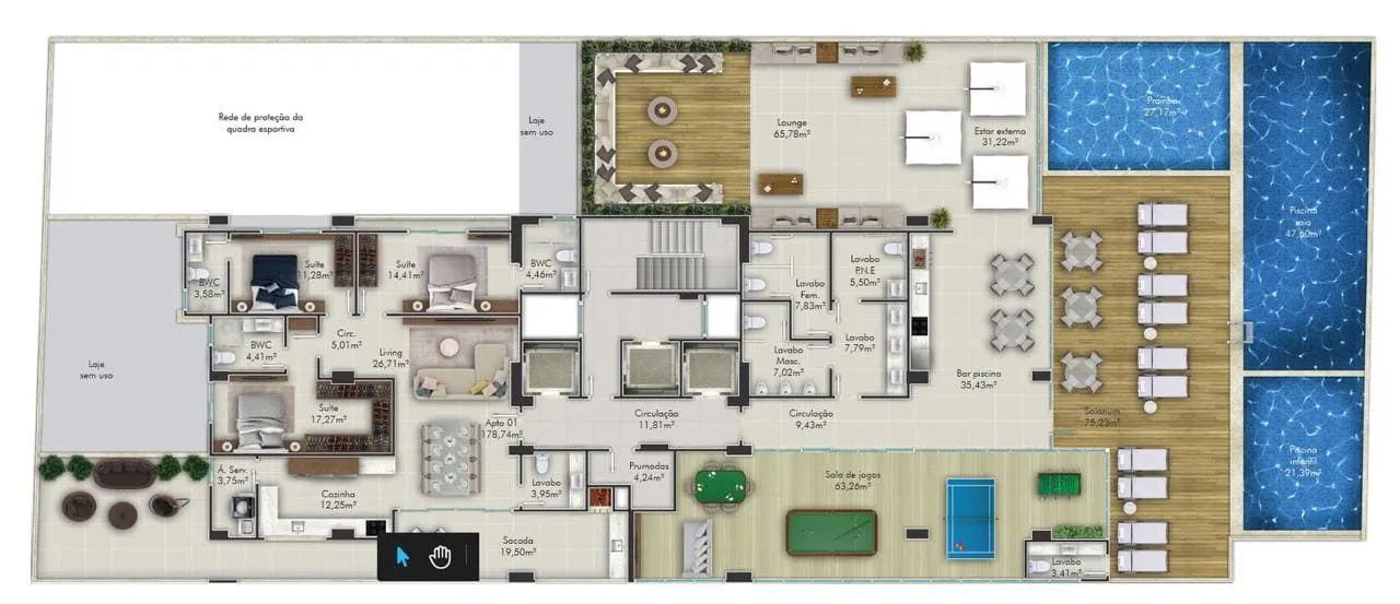 Imagem Apartamento à venda com 137.63m2 por R$ 2.390.000,00
