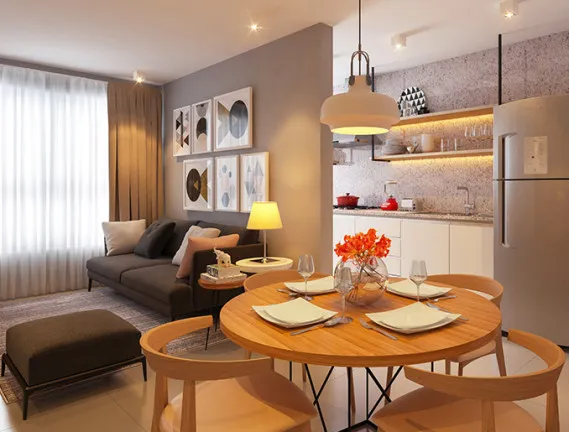 Imagem Apartamento com 2 Quartos à Venda, 56 m² em Cristo Rei - Içara