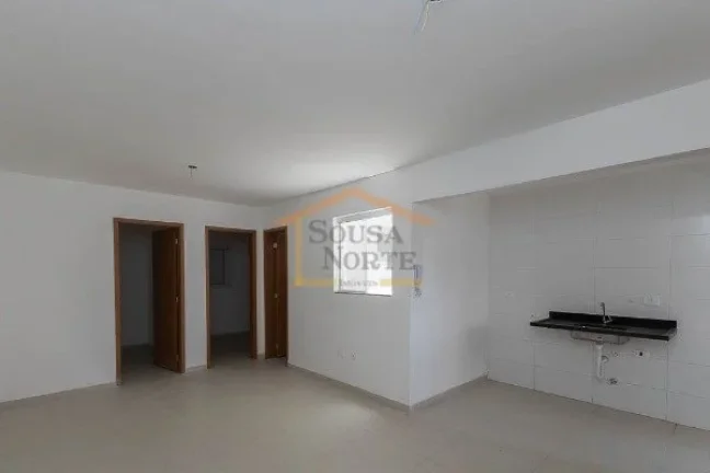 Imagem Apartamento amplo, 2 dormitórios, 1 banheiro, sala dois ambientes, cozinha com gabinete embutido e ...