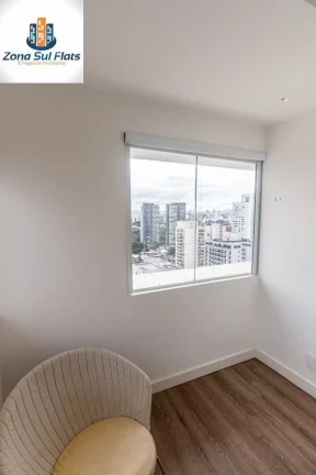 Imagem Linda Cobertura Para Locação No Brooklin Com 1 Suíte e 2 Vagas