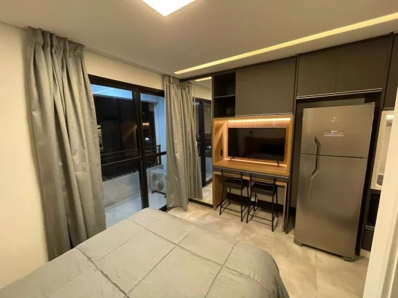 Imagem Apartamento na Região central com 25 metros quadrados com 1 quarto sendo 1 banheiro Possui academia...