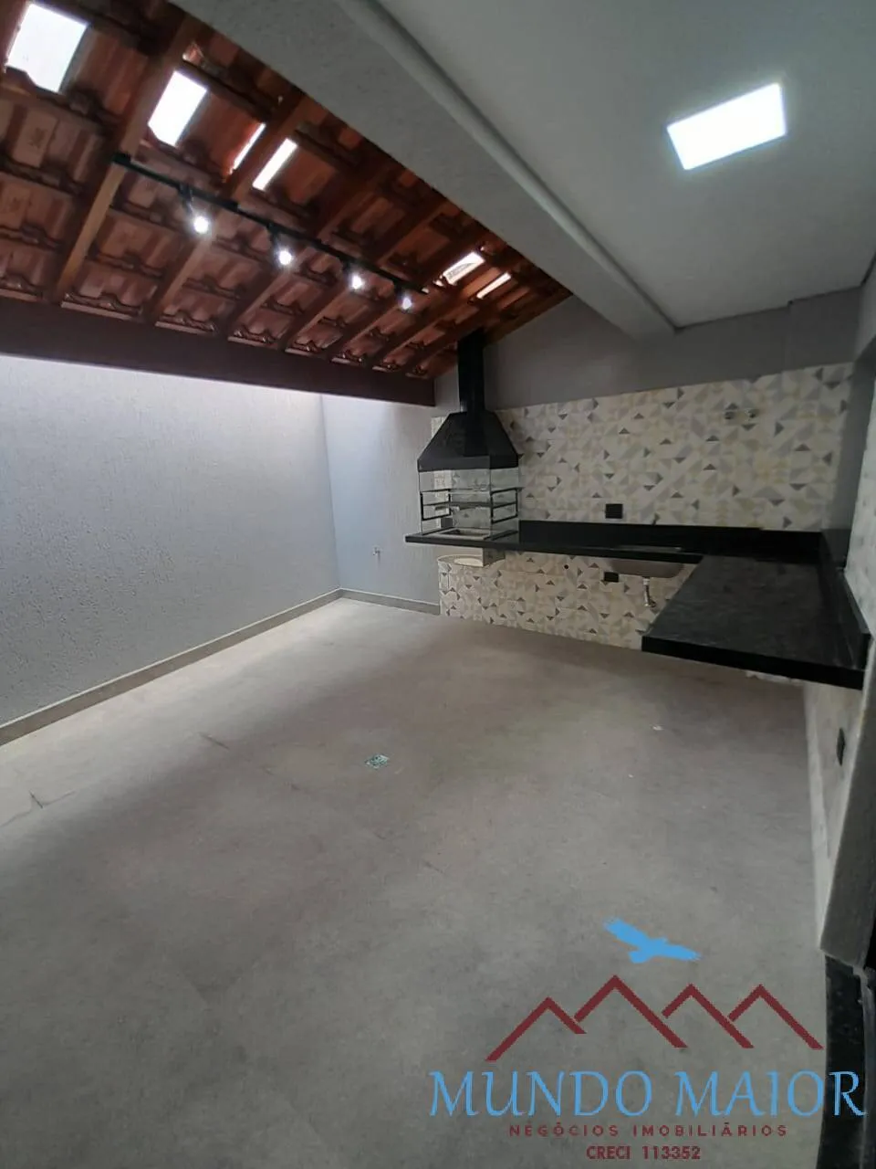 Imagem Sobrado Moderno à Venda Parque das Nações 3 Dorms, Suíte, Quintal Gourmet!!