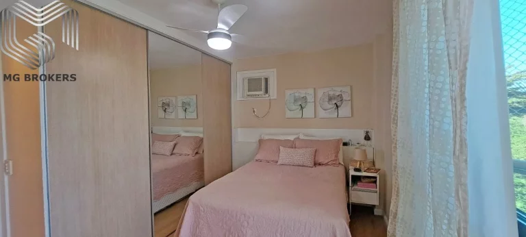 Imagem Apartamento à venda no Recreio dos Bandeirantes, Rio de Janeiro-RJ, com 3 quartos, 1 suíte, 3 salas , 3 vagas e 91m² de área. Varanda