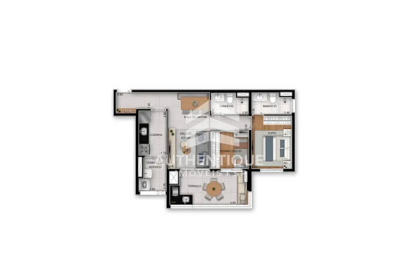 Imagem Club Station Vila Prudente - Apartamento à venda no bairro Vila Prudente - São Paulo/SP, Zona Leste