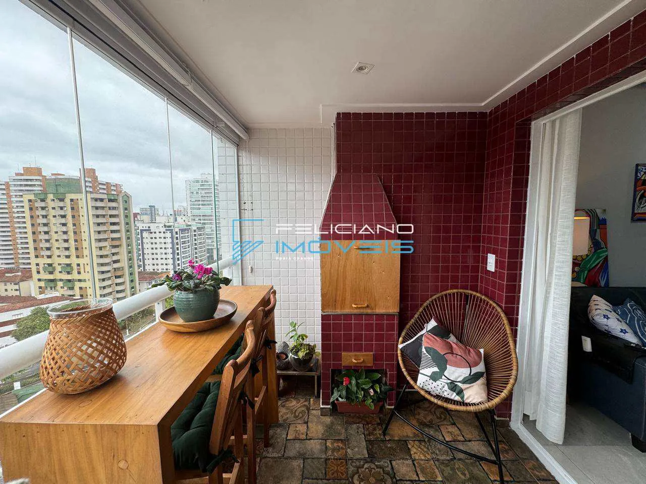 Imagem Apartamento com 2 quartos, Canto do Forte, Praia Grande - R$ 630 mil, Cod: 7310