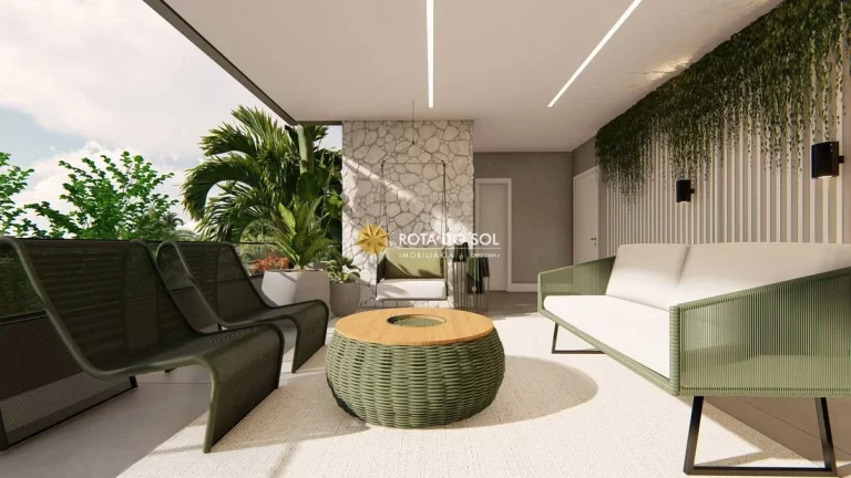 Imagem Ocean View Cobertura duplex 3 suítes na planta Praia Bombinhas SC