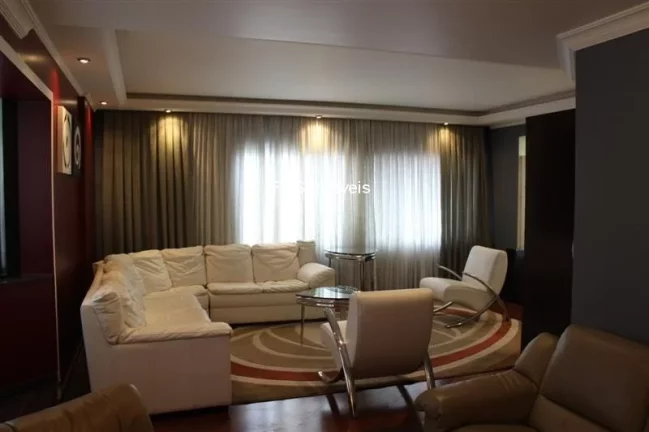 Imagem Apartamento de luxo à venda no Bosque da Saúde, São Paulo-SP: 4 quartos, 3 suítes, 4 salas, 4 vagas de garagem!