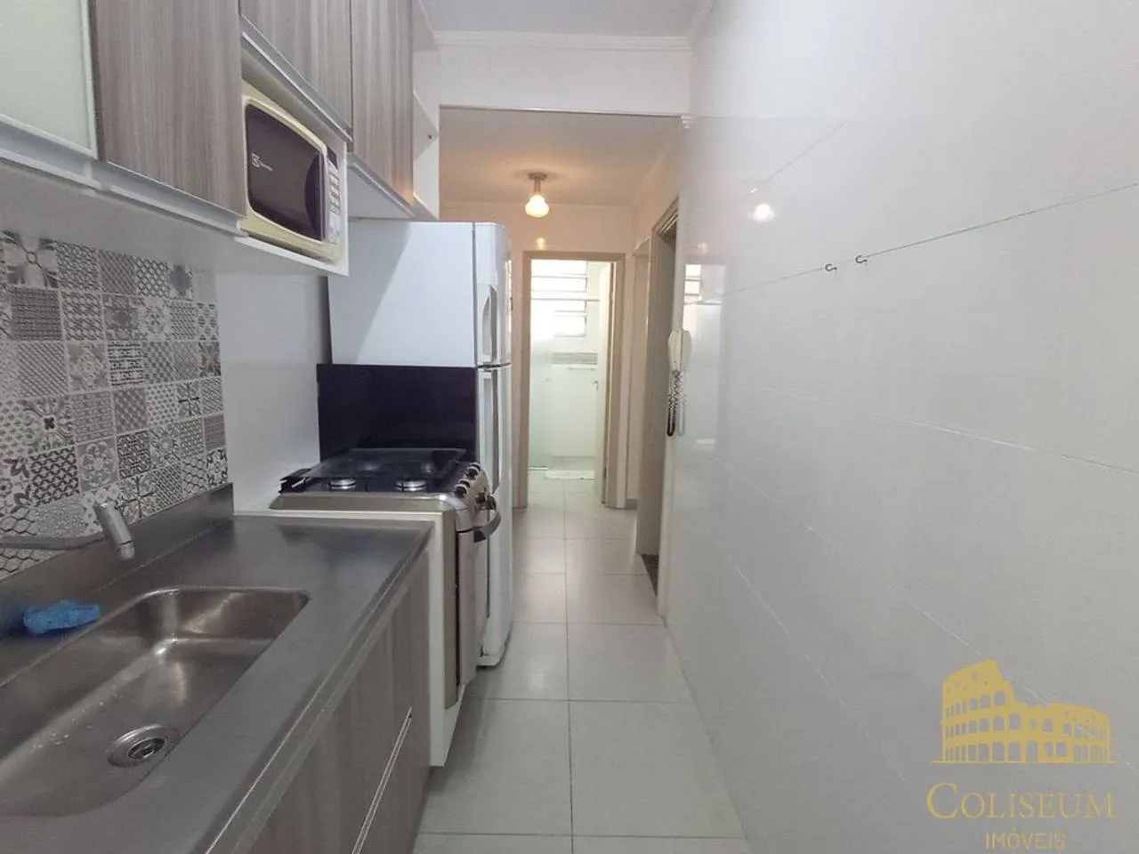 Imagem Apartamento com 1 dormitório para alugar, 32 m² por R$ 2.300,00/mês - Boqueirão - Praia Grande/SP