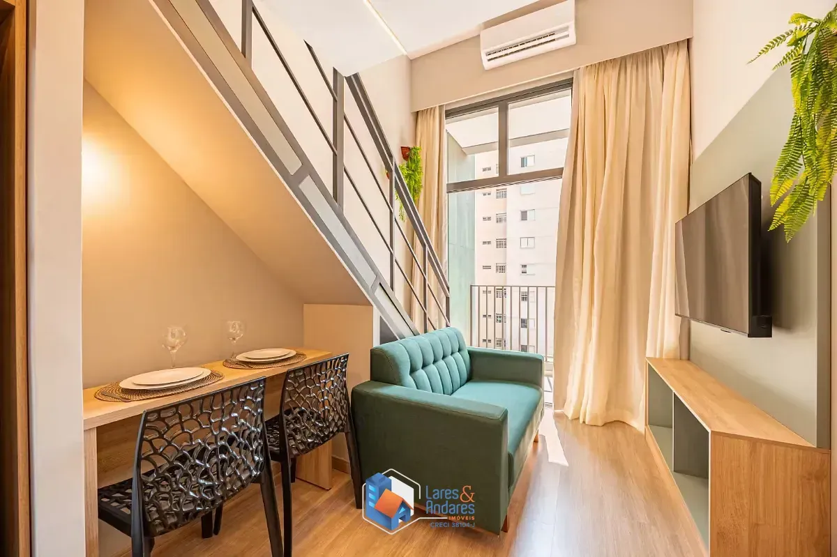 Imagem Studio para venda em Santo Amaro com 1 quarto, sendo 1 suíte, 53m²