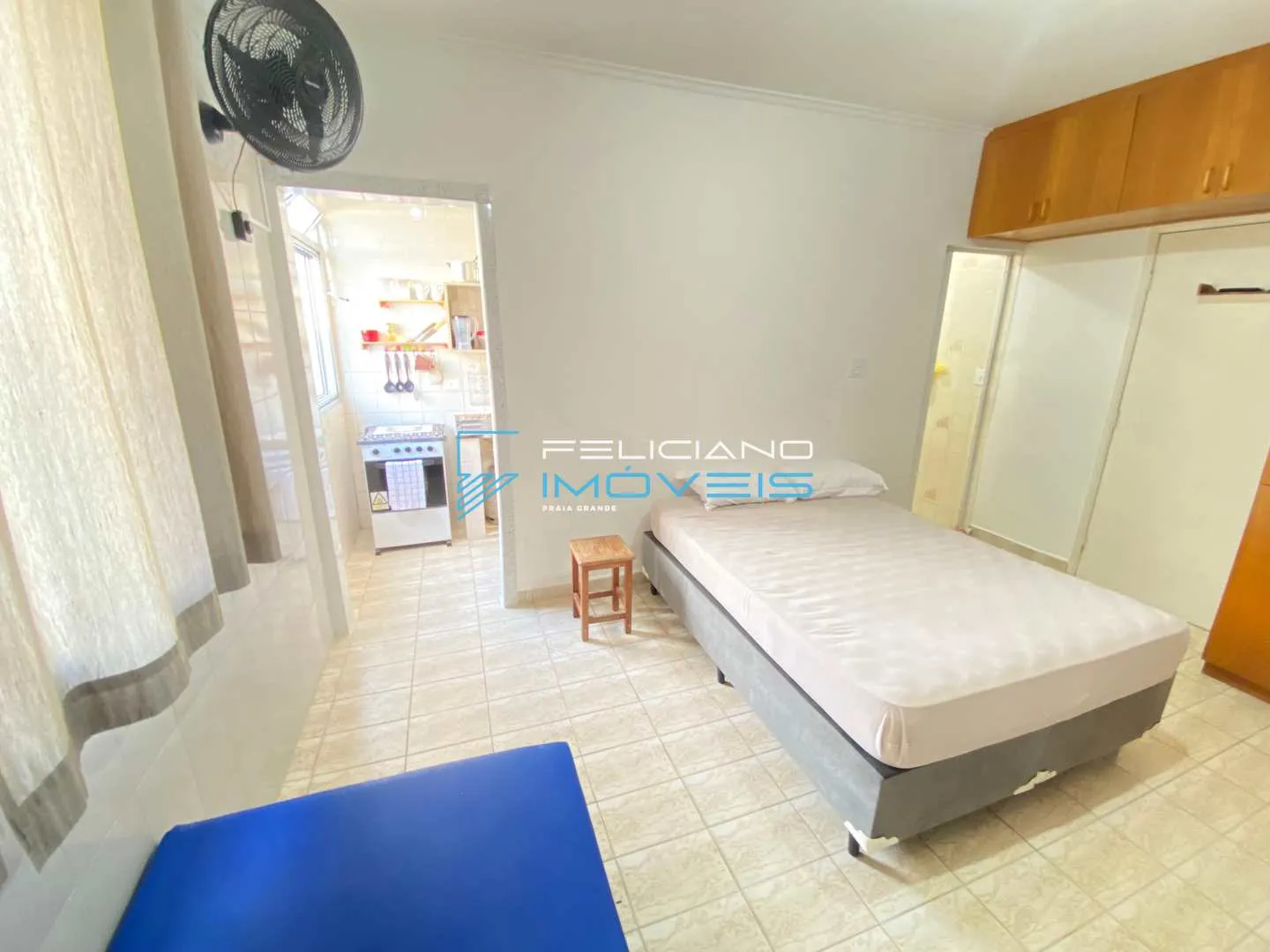 Imagem Kitnet com 1 quarto, Boqueirão, Praia Grande - R$ 225 mil, Cod: 6584