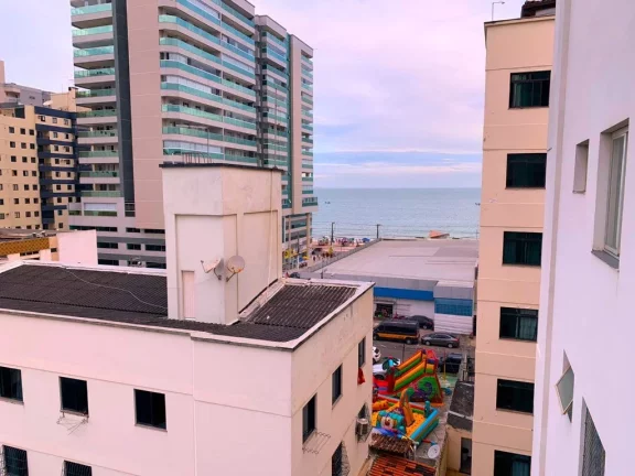 Imagem Apartamento Para Alugar Temporada Edifício Pontal D`Areia Avenida Praiana Praia do Morro Guarapari Ótima Localização bem no Centro da Orla da Praia e