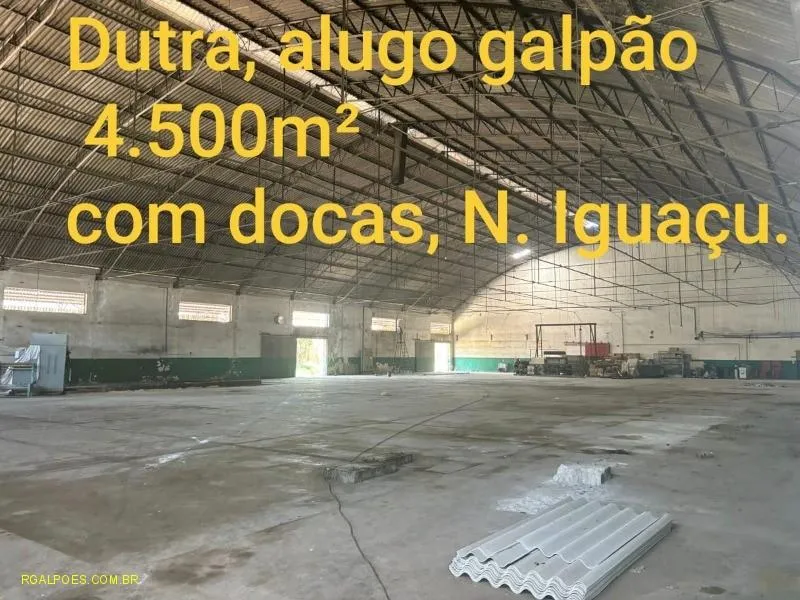 Imagem Galpão para Locação em NOVA IGUAÇU, AUSTIN, 2 banheiros