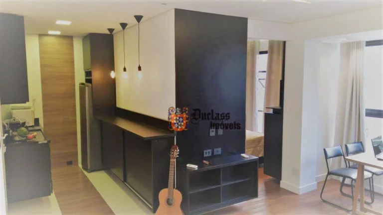 Imagem Apartamento com 1 dormitório à venda, 44 m² por R$ 399.000 - Itararé - São Vicente/SP