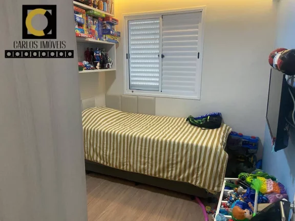 Imagem Apartamento de 3 dorm. com sacada em vidros e rico em armários planejados