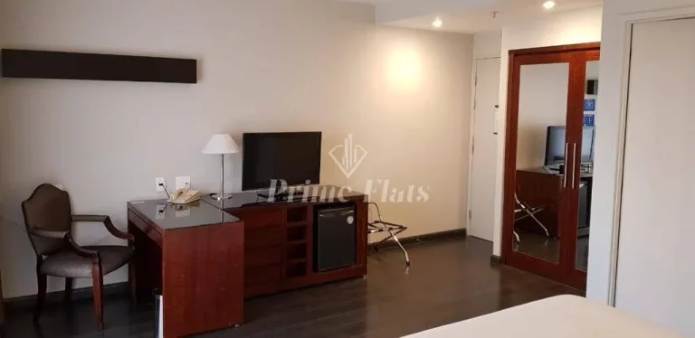 Imagem Flat disponível para locação no DoubleTree by Hilton Sao Paulo Itaim, com 28m², 1 dormitório e 1 vaga de garagem