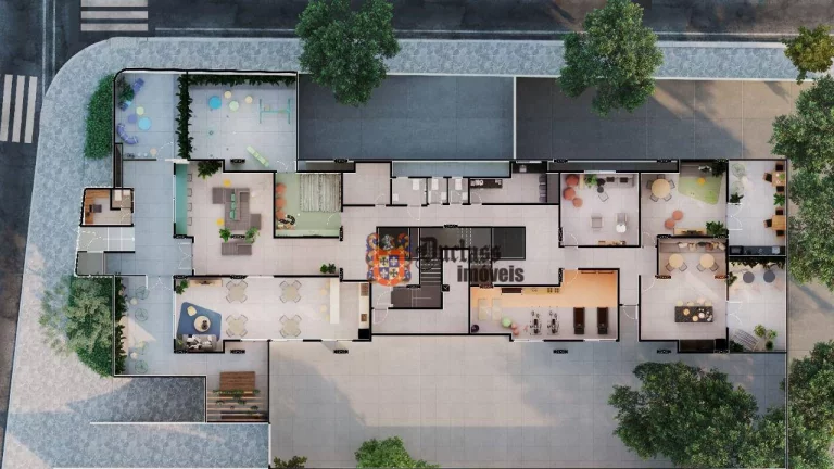 Imagem Apartamento com 2 dormitórios à venda, 42 m² a partir de R$ 288.161 - Vila Sacadura Cabral - Santo André/SP
