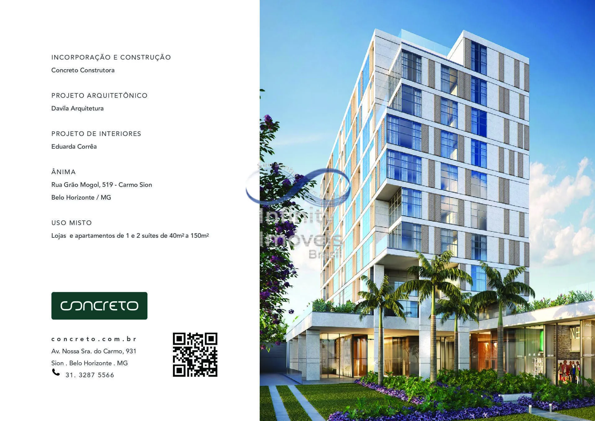 Imagem EDIFICIO ÂNIMA - Apartamento à venda no bairro Carmo - Belo Horizonte/MG