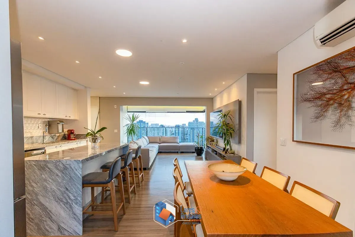 Imagem Apartamento para venda em Brooklin com 2 quartos, sendo 2 suítes, 106m²