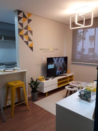 Imagem Lindo Apartamento no Campo Limpo com 1 Quarto e 1 vaga à Venda, 35 m² por R$ 212.000