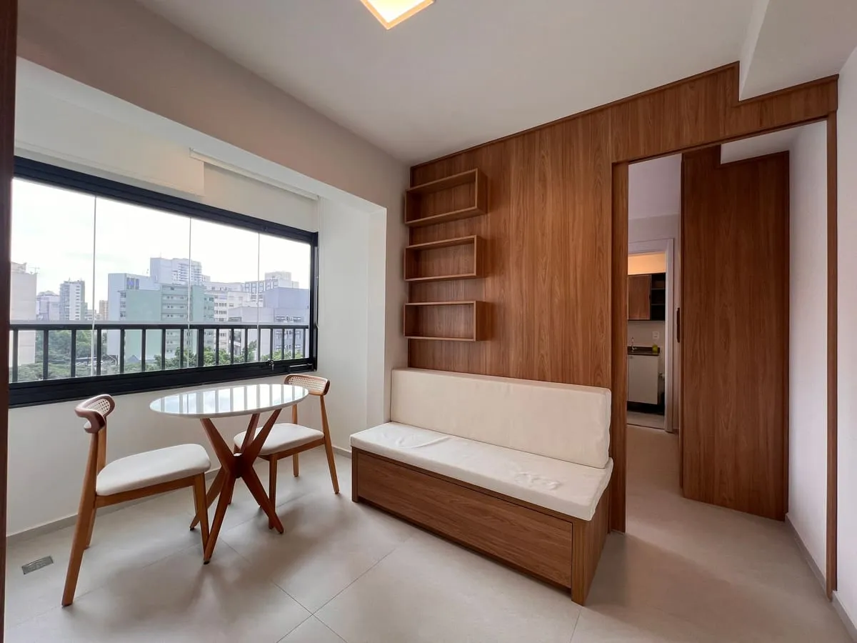 Foto do imóvel Apartamento com 1 Quarto para alugar, 30m² - Santa Cecília em Rua das Palmeiras, 311 - Santa Cecília, São Paulo - SP