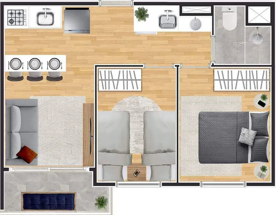 Imagem Um projeto incrível com disponibilidade limitada. Preço e disponibilidade do imóvel sujeitos a al...